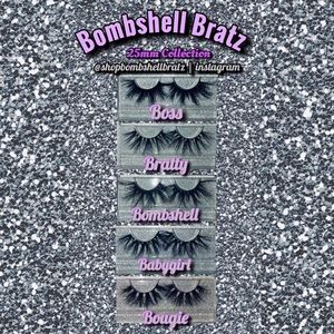 100% 3D Mink Lashes (25mm)